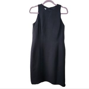 Jones Wear Black Sleeveless Scoop Neck Dress Size 10P